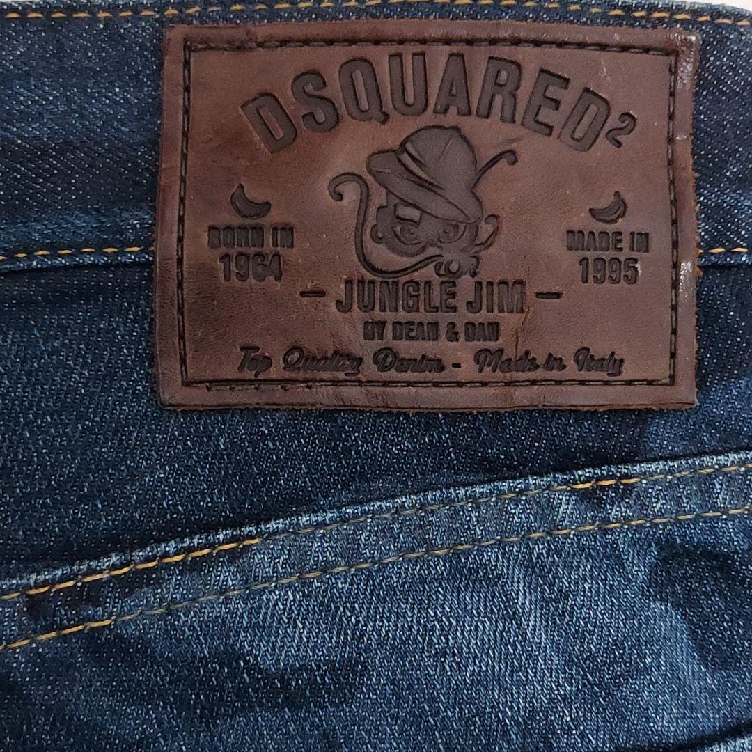 人気商品・アウトレット 【限定品】DSquared2 Slim S74LA0613迷彩柄 純正品大特価 【レア】DSQUARED2 迷彩柄 size44 JEAN SLIM デニム/ジーンズ