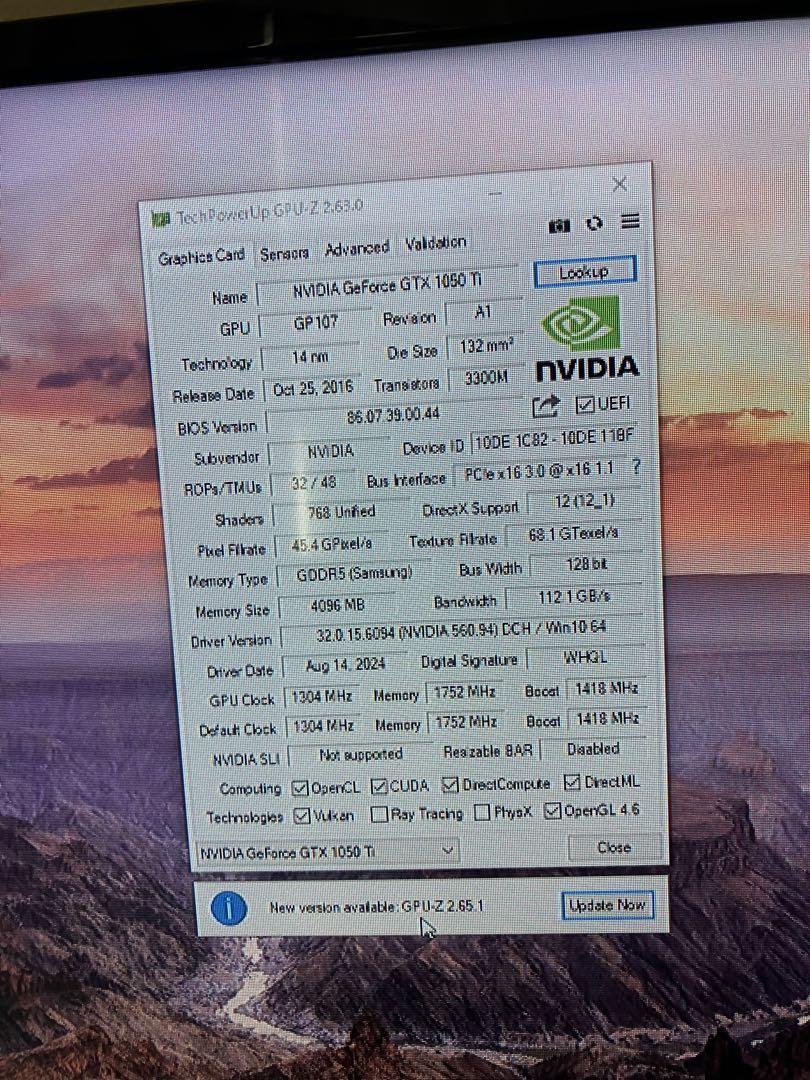 gtx1050ti 補助電源なし