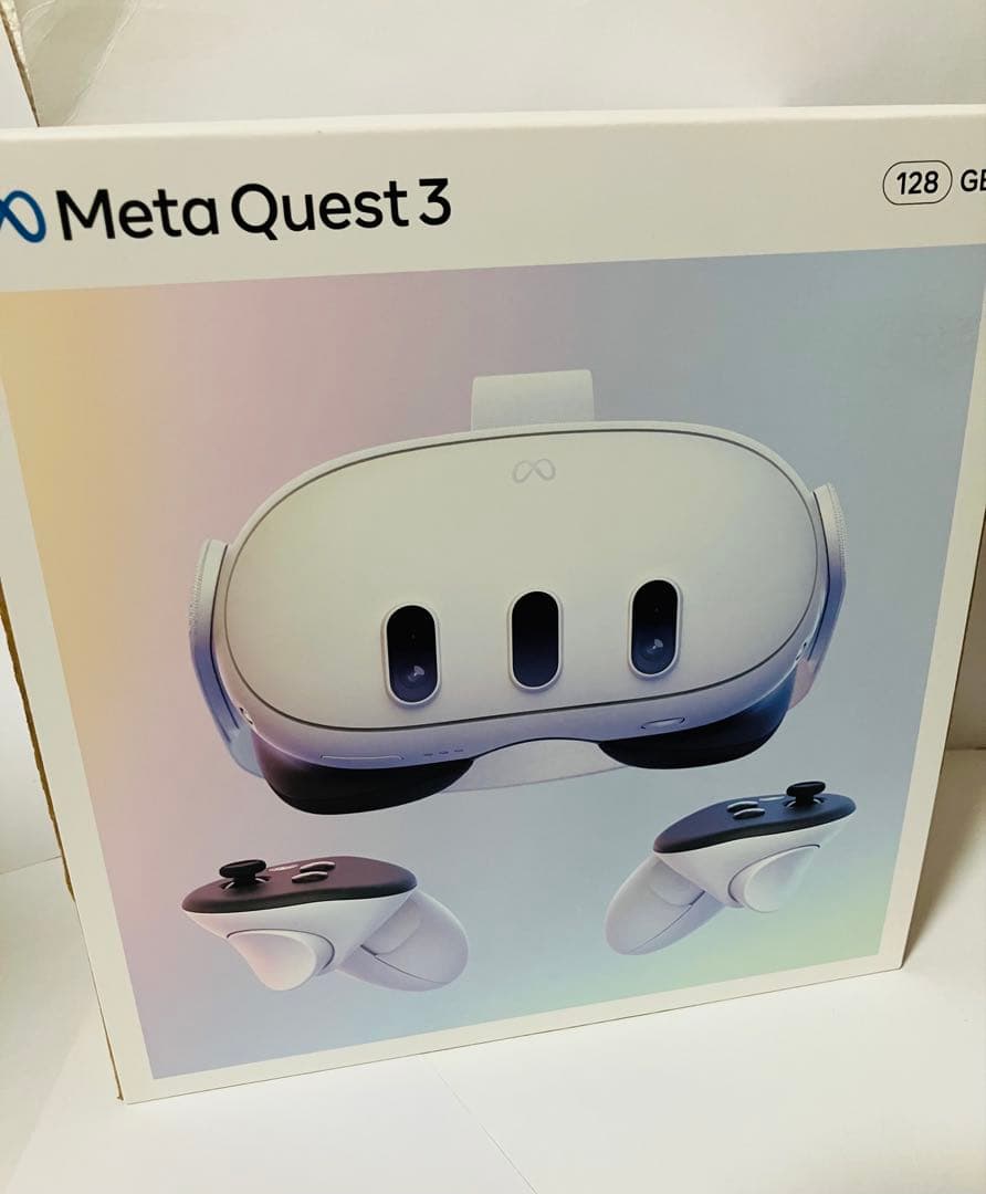 Meta Quest3 128GB ヘッドストラップ・ケーブル付き