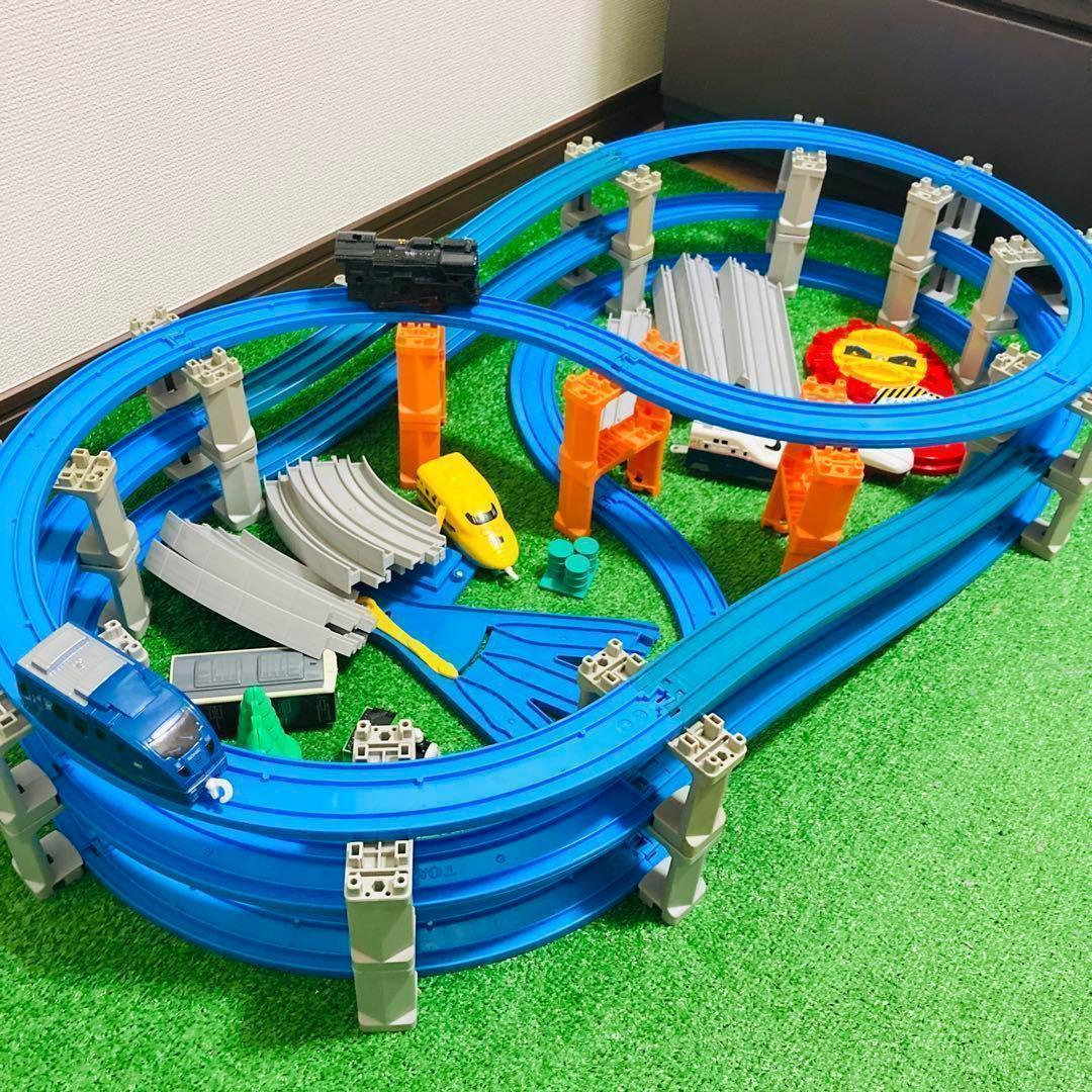 0526B2 ３段ループ 洗浄済 プラレール コースセット レイアウト