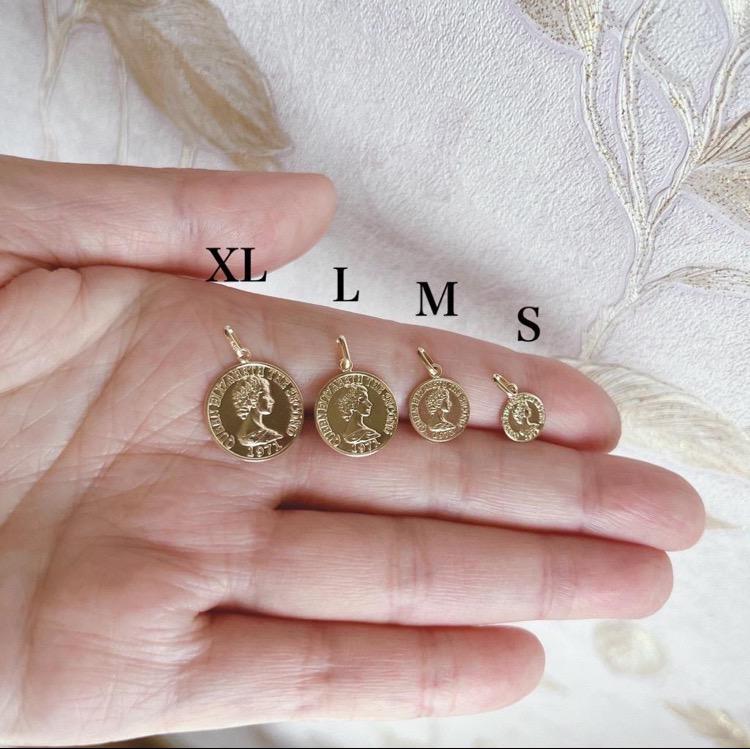 るみちゃま様☆コイン K18 18K トップ ネックレストップ 18金 ゴールド