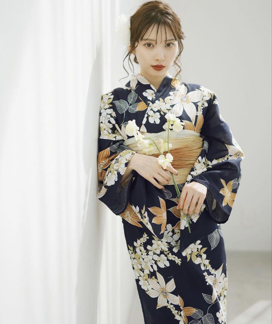 新品♡Ditaディータ♡オトナはんなり高級浴衣5点セット【幻想