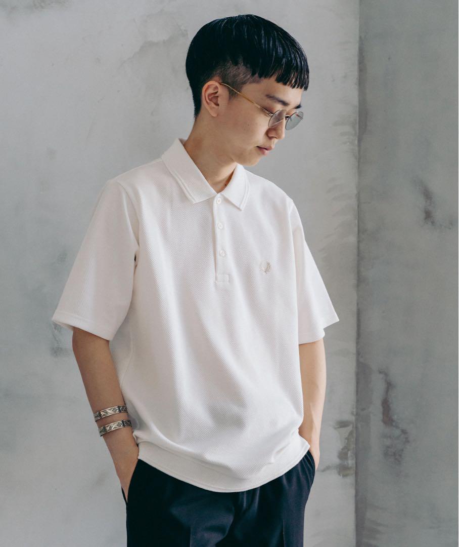 FRED PERRY SOLOTEX 別注ポロシャツ　メンズ　フレッドペリー S