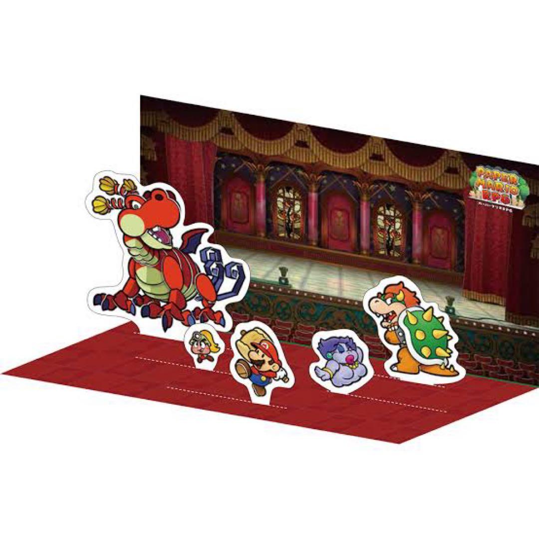 ペーパーマリオRPG ツタヤ TSUTAYA限定特典 ペーパージオラマ