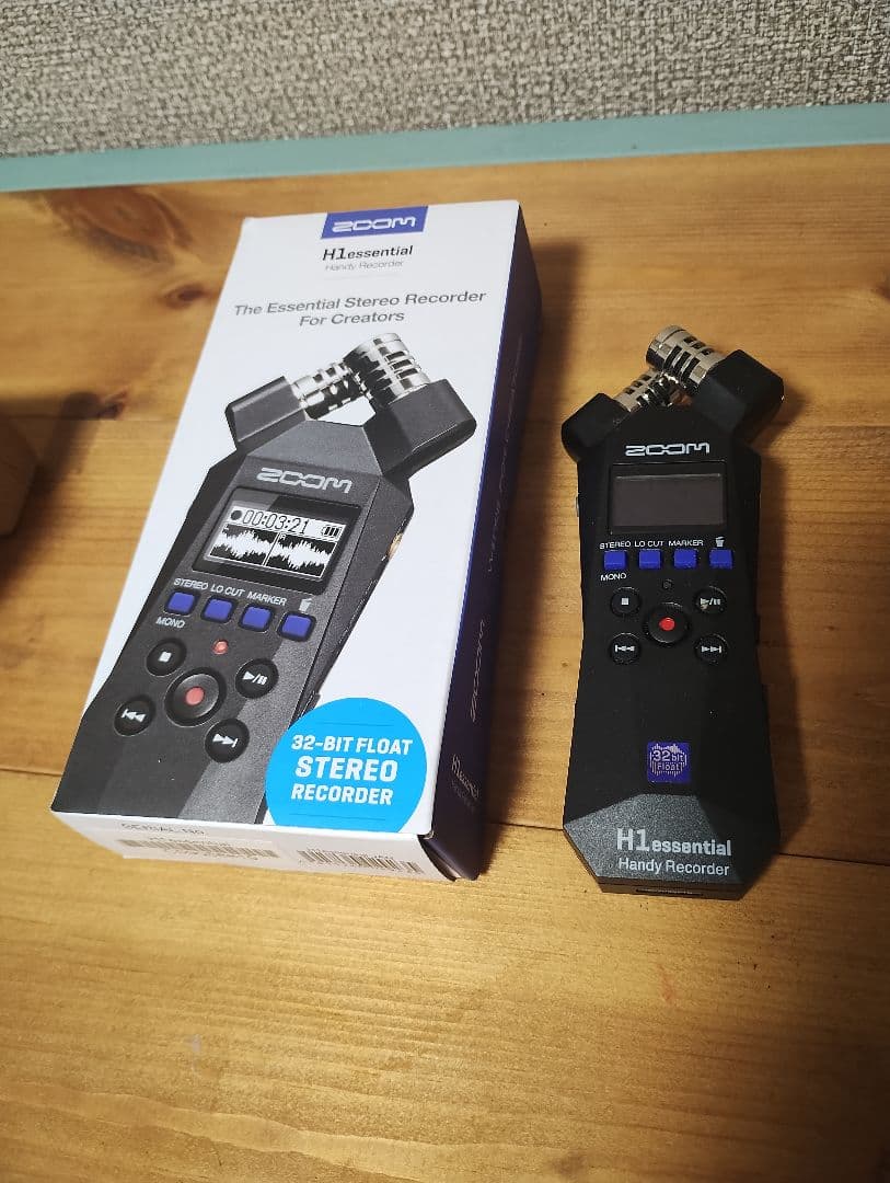 Zoom H1essential ハンディレコーダーZOOM