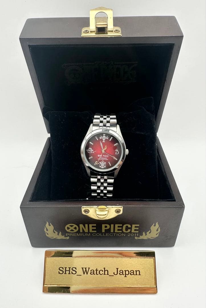 火拳のエース ワンピース 炎の記憶 稼働品 箱付き 腕時計 クォーツ 火拳のエース ワンピース 炎の記憶 稼働品 箱付き 腕時計 クォーツ