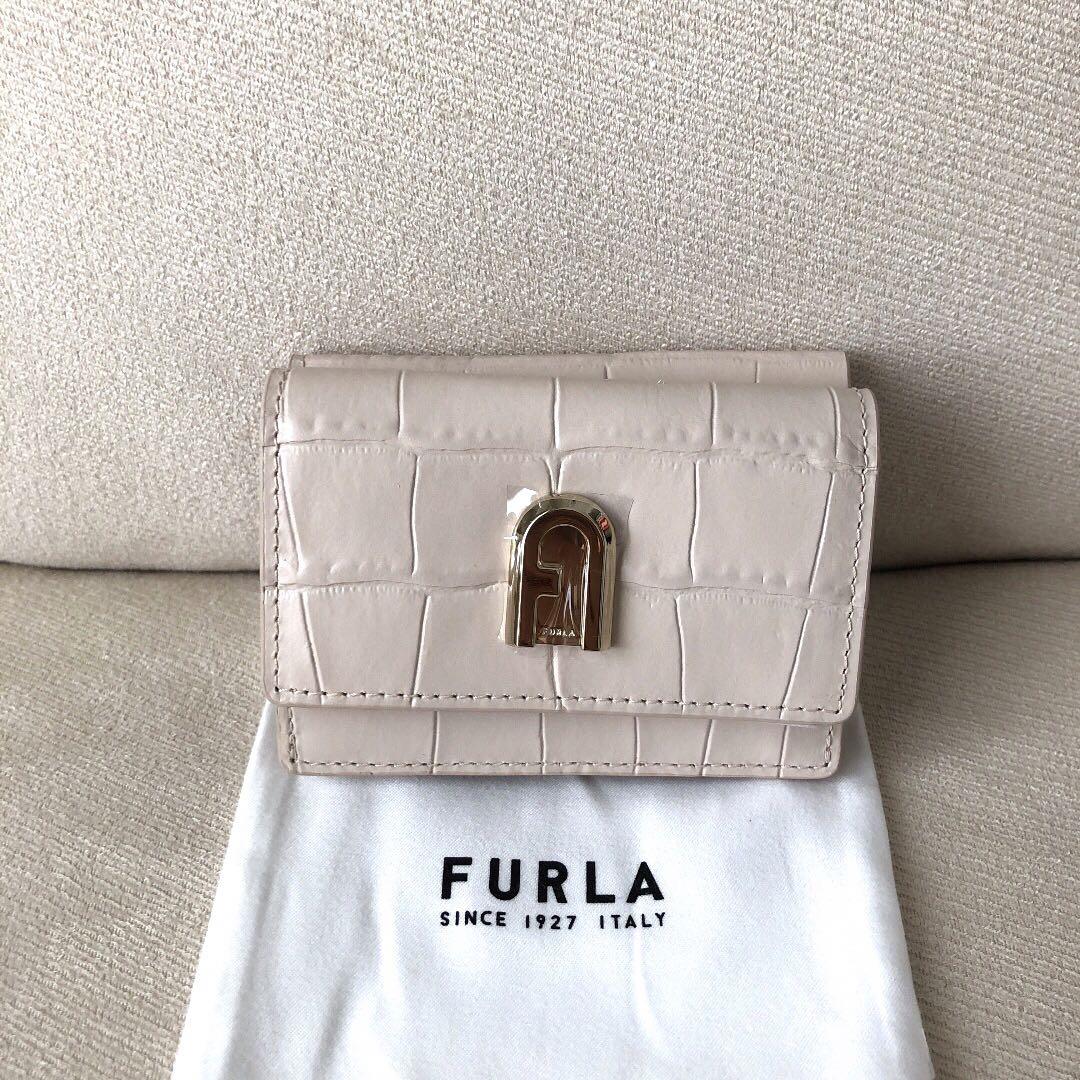 新品 FURLA フルラ 定価28,600円 1927 クロコダイル 財布 画像2