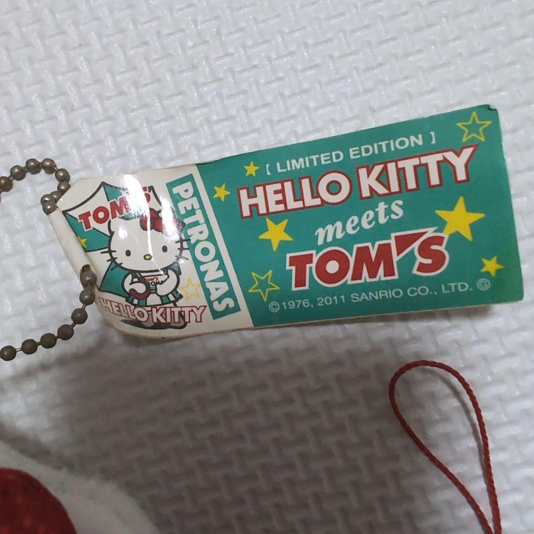ハローキティ根付けストラップ meets TOM'Sストラップ レアΩ