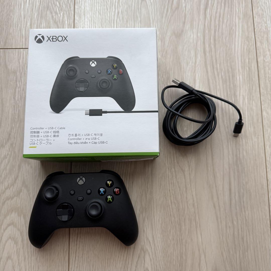純正品)Xbox ワイヤレス コントローラー + USB-C ケーブル 純正品)Xbox ワイヤレス コントローラー + USB-C ケーブル
