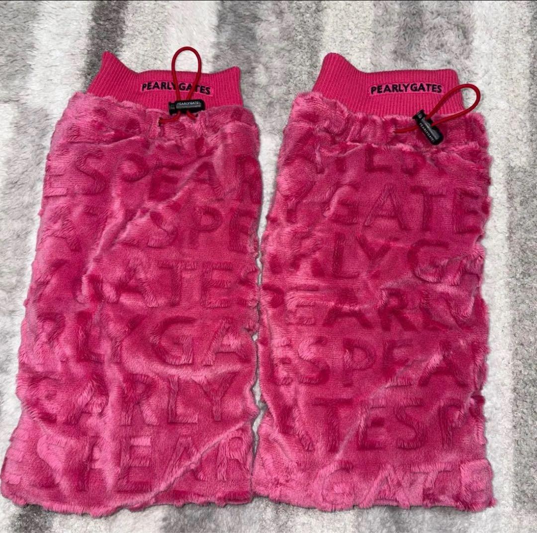 PEARLY GATES パーリーゲイツ レッグウォーマー ピンク ソックス