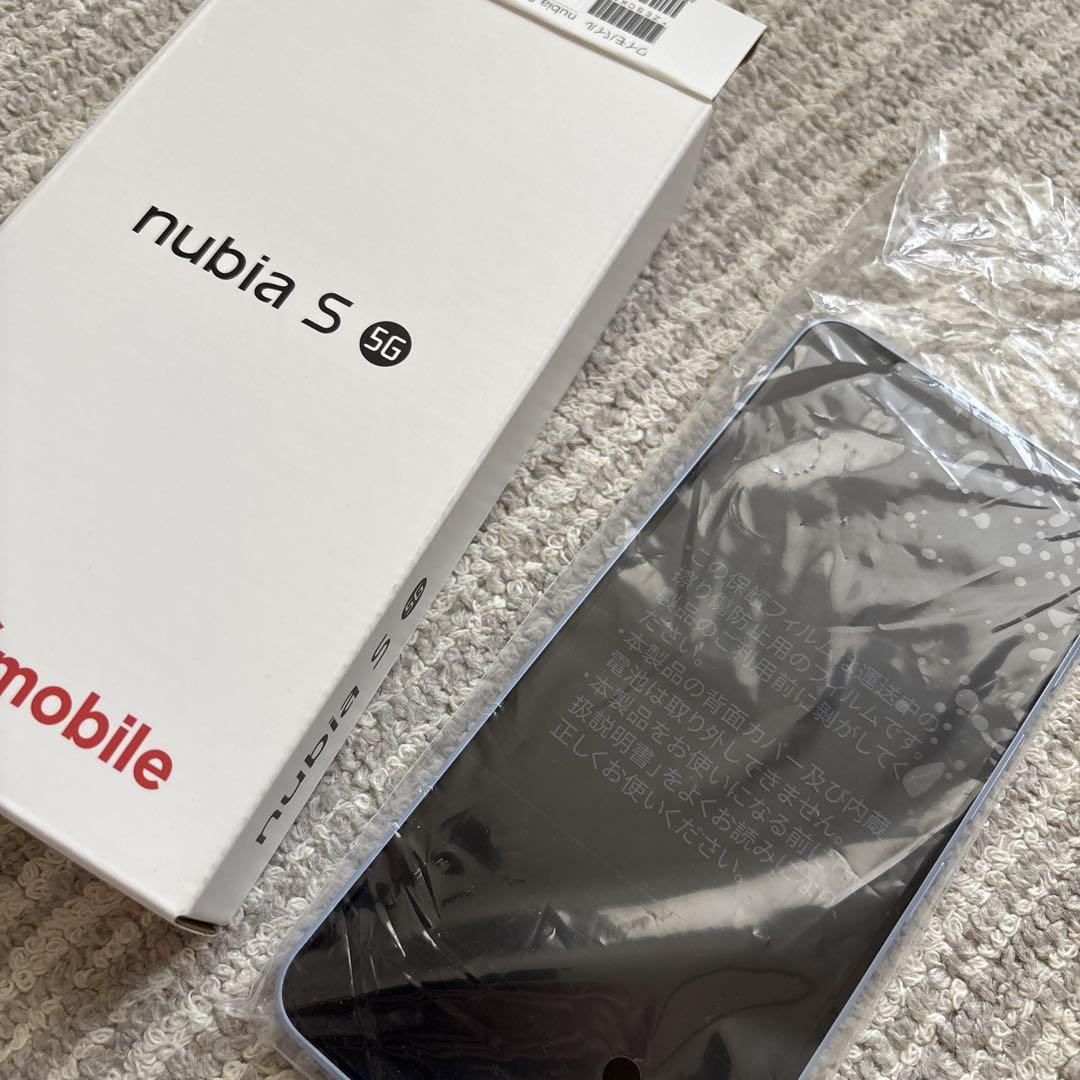 ワイモバイル⭐︎nubiaS5Gライトパープル