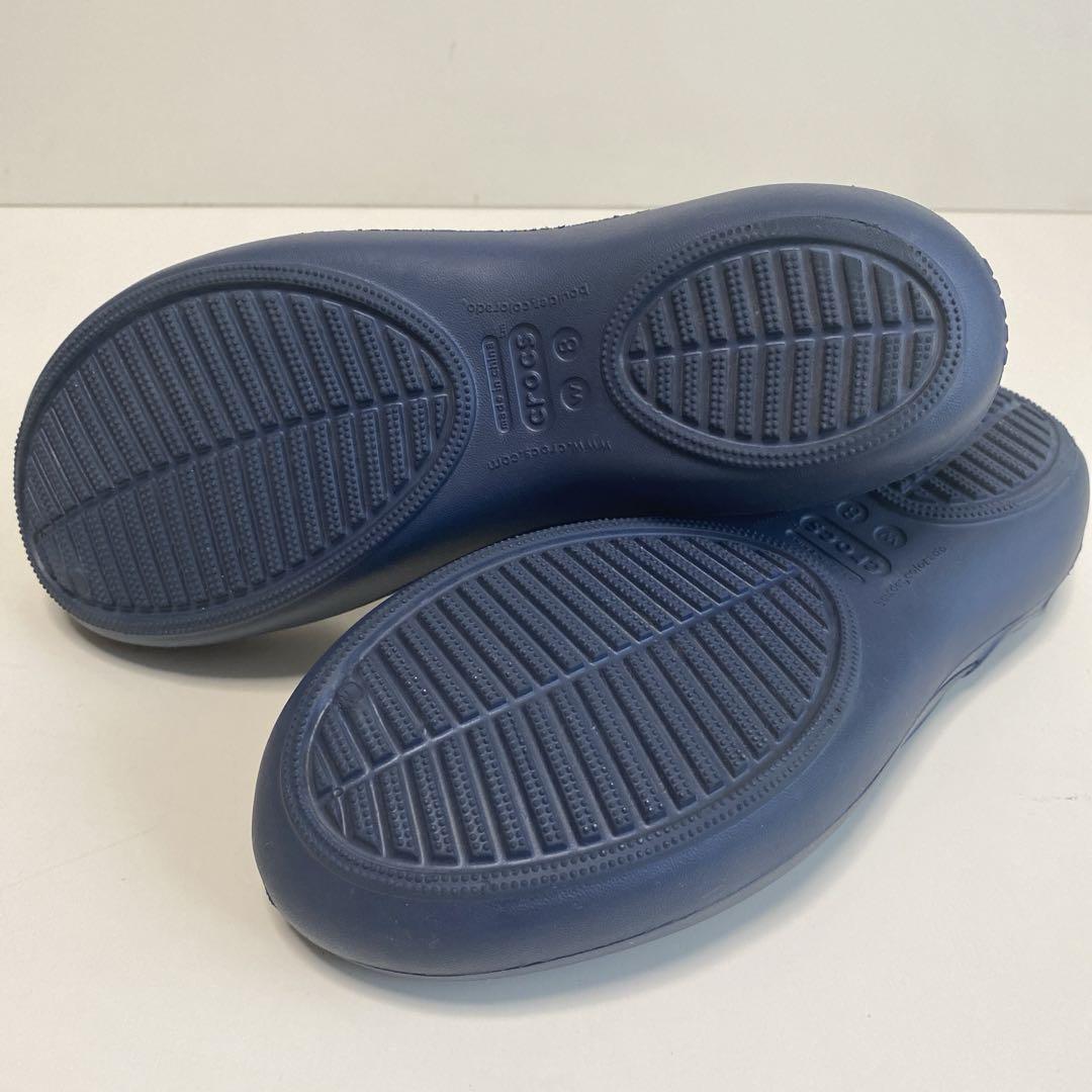 crocs クロックス ヒール8cm W8 廃盤品 入手困難 レア - メルカリ