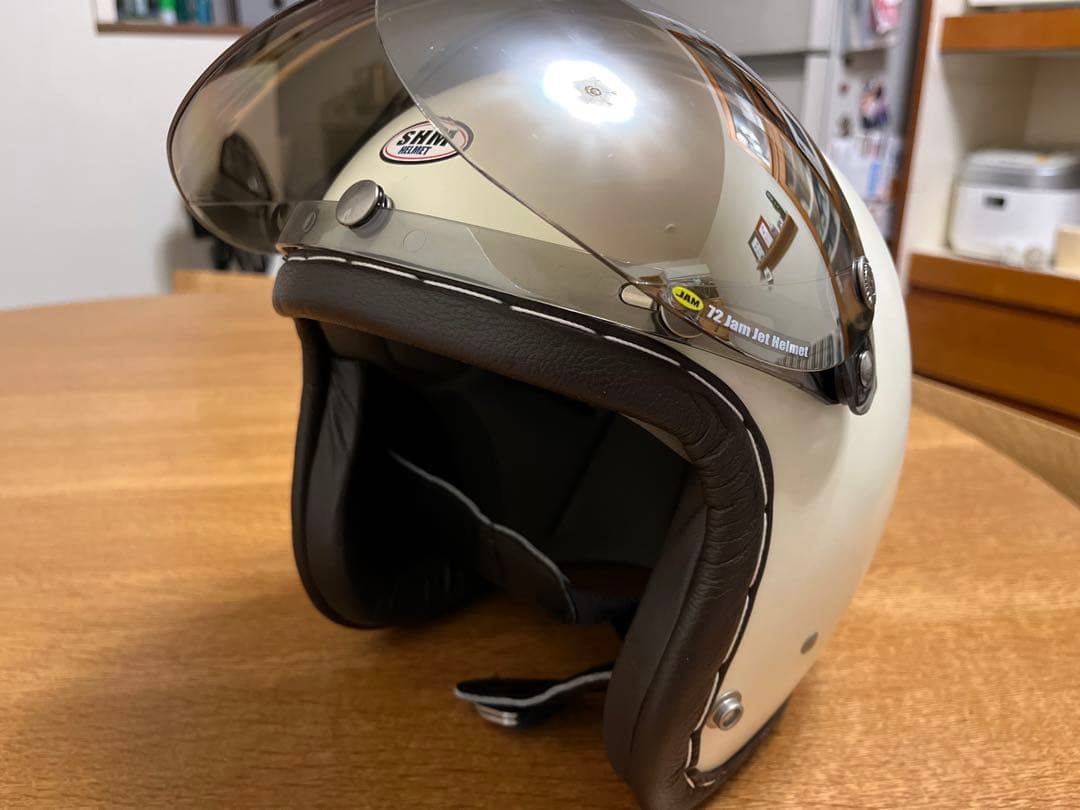 くるまばか様専用 SHM たちばな ジェットヘルメット シールド付き 華麗