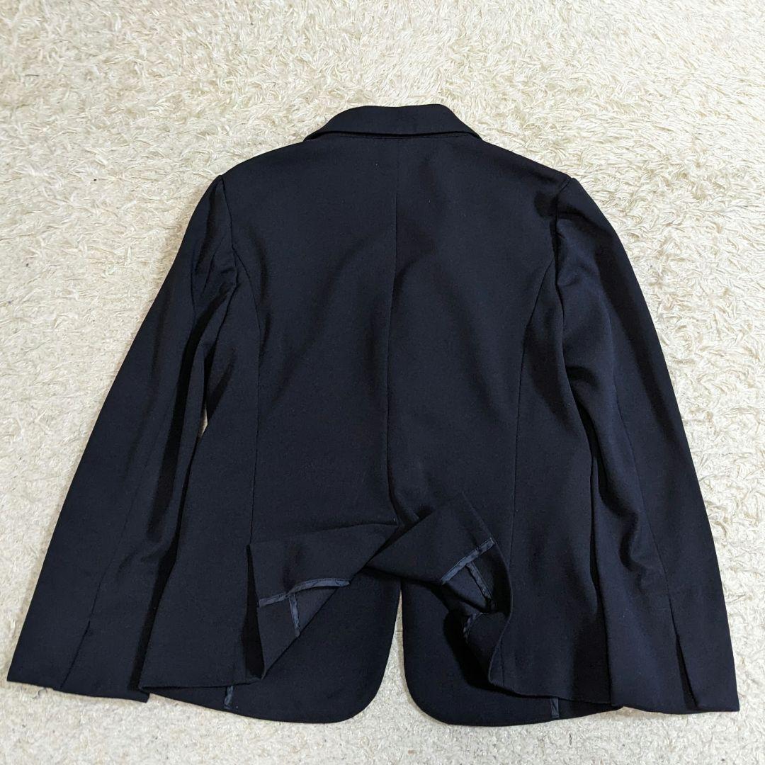 ルイルエ ブティック　セットアップ　パンツ　ゴム　ストレッチ　洗える　ネイビー