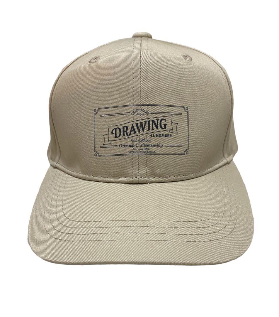 Drawing クラシックロゴ ツイル キャップ セット売り