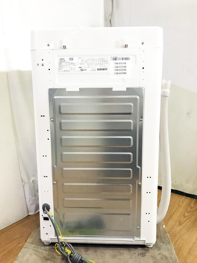 ★2020★美品中古★AQUA 5kg 洗濯機【AQW-S50HBK】K915 30日迄！送料無料☆20年製☆AQUA 5kg 洗濯機【AQW-S50HBK