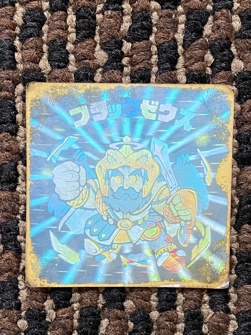 ブラックゼウス★ホログラム◎旧ビックリマン◎ヘッド★正規品★希少 ロッテ 当時物