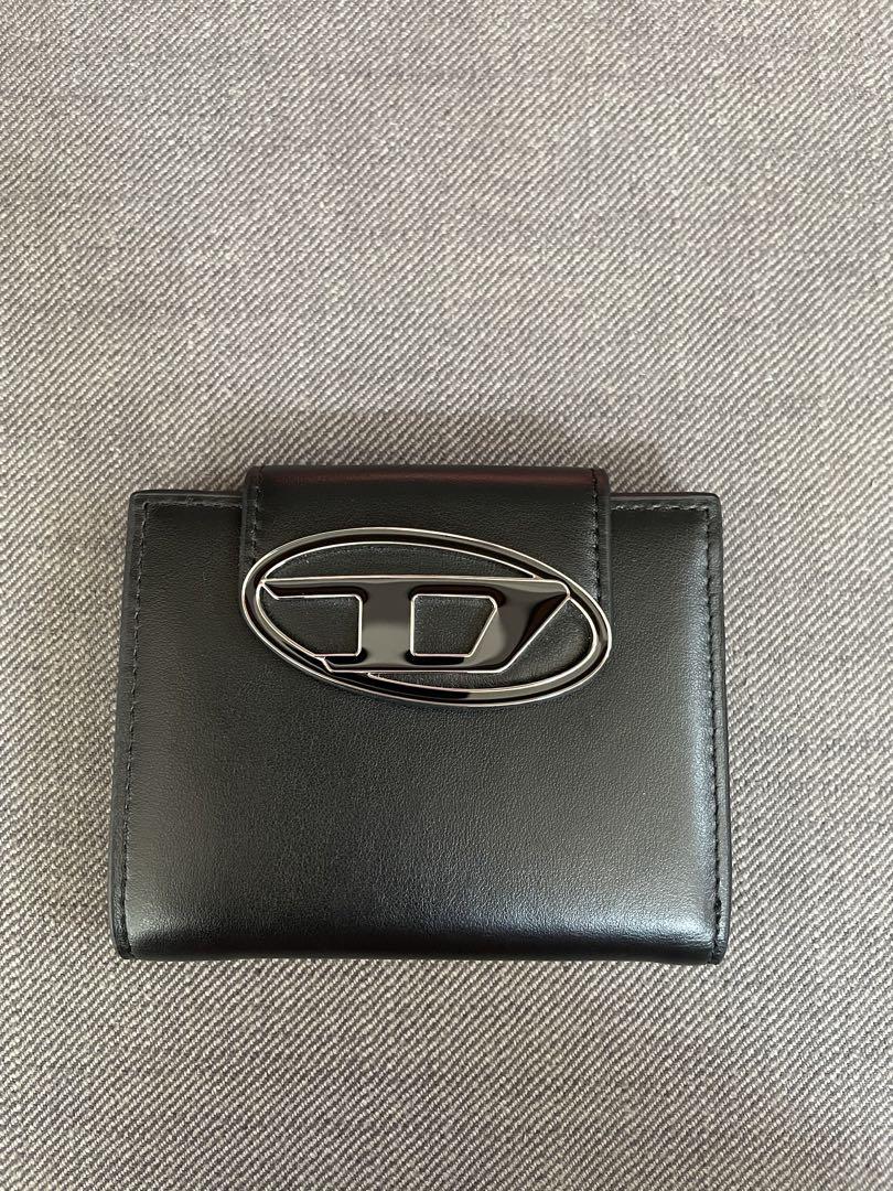 DIESEL 黒 二つ折り財布