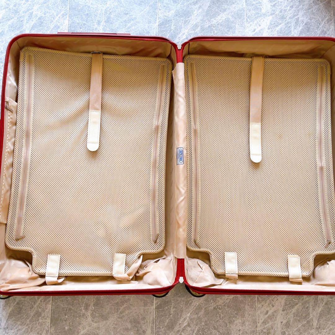 リモワRIMOWA サルサデラックス スーツケース 4輪 98L ジャンク品 リモワ RIMOWA SALSA DELUXE スーツケース 85L キャリーバッグ