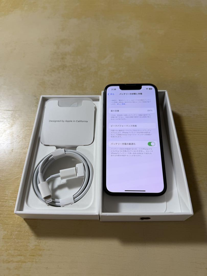 iPhone13 mini 256GB ミッドナイト 美品 SIMフリー