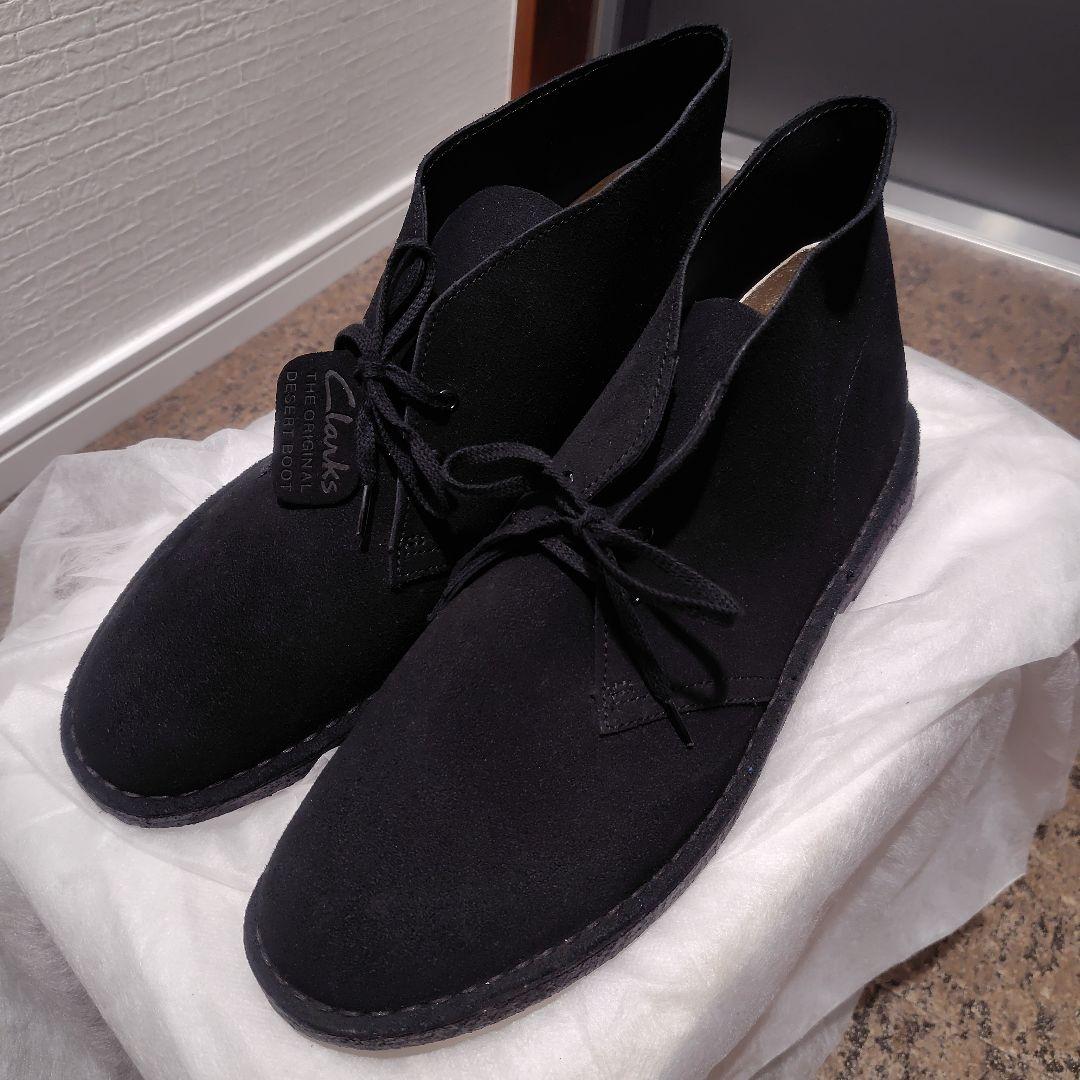 【極美品】Clarks originals デザートブーツ スエード ブラック