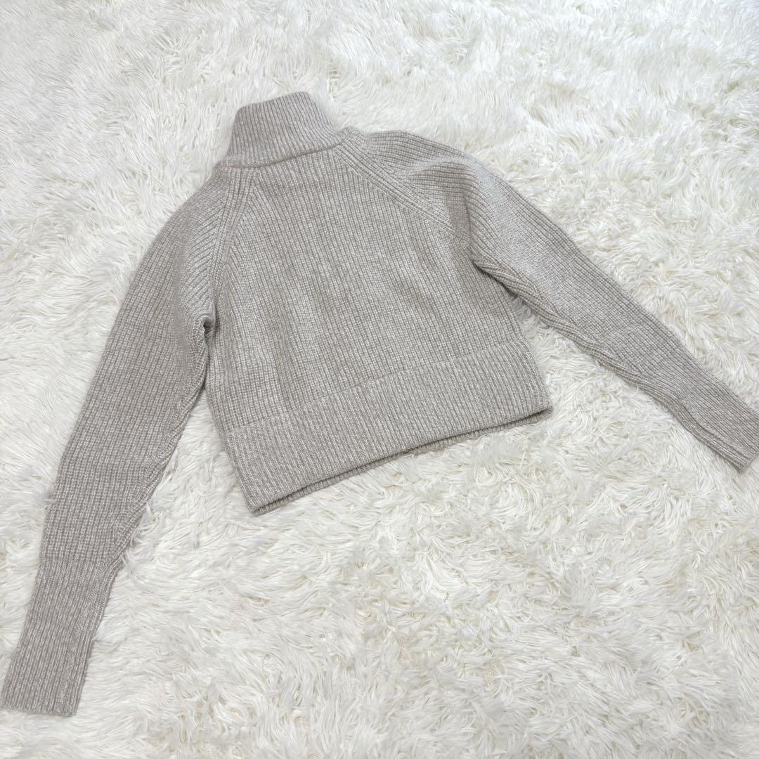 トップス RERACS BULKY CASHMERE/SILK DRIVERS KNIT