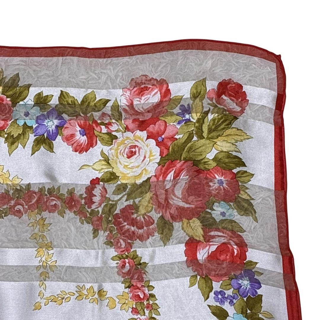 新品・未使用品✨ GIVENCHY シルク100% 花柄 大判スカーフ ストール