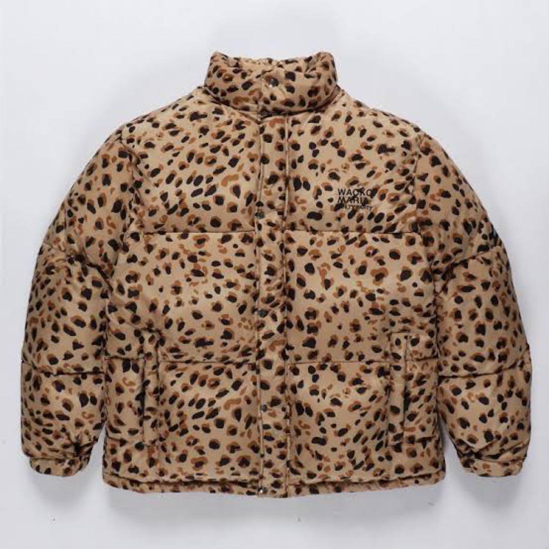 NANGA / LEOPARD DOWN JACKET【BEIGE】