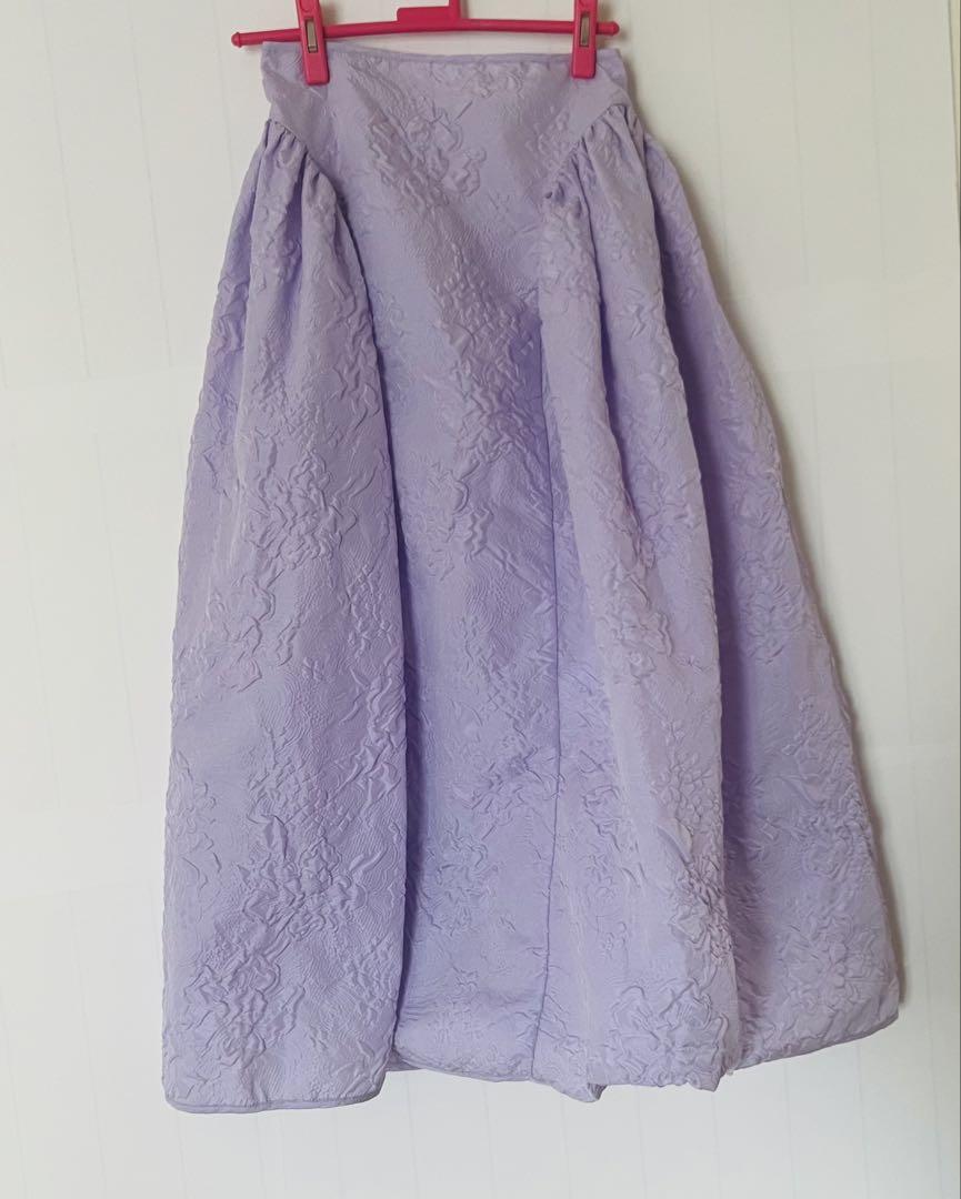 CECILIE BAHNSEN 23ss FABIOLA フレアスカート 4.