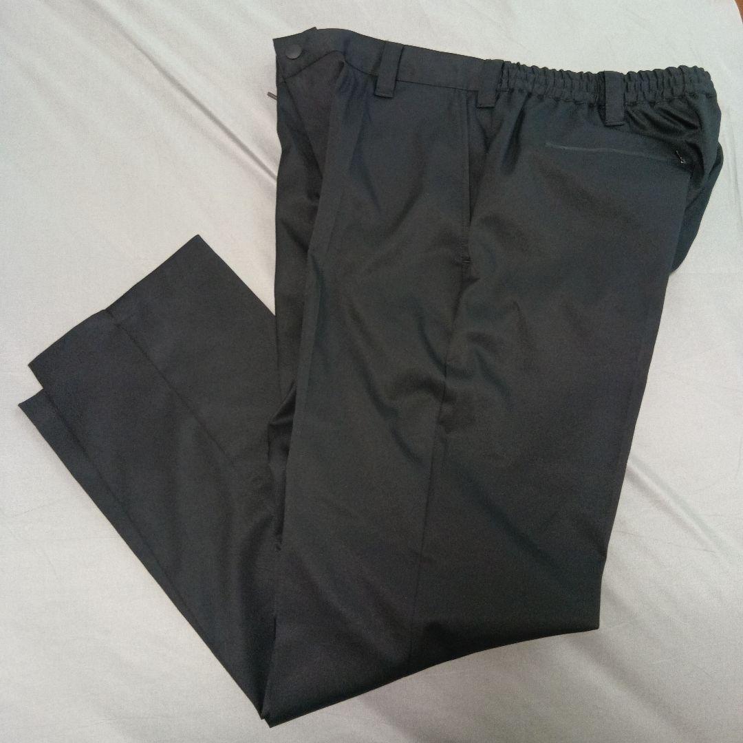 着用1回のみ　WWS Biz アンクルパンツ　黒　ブラック　サイズL
