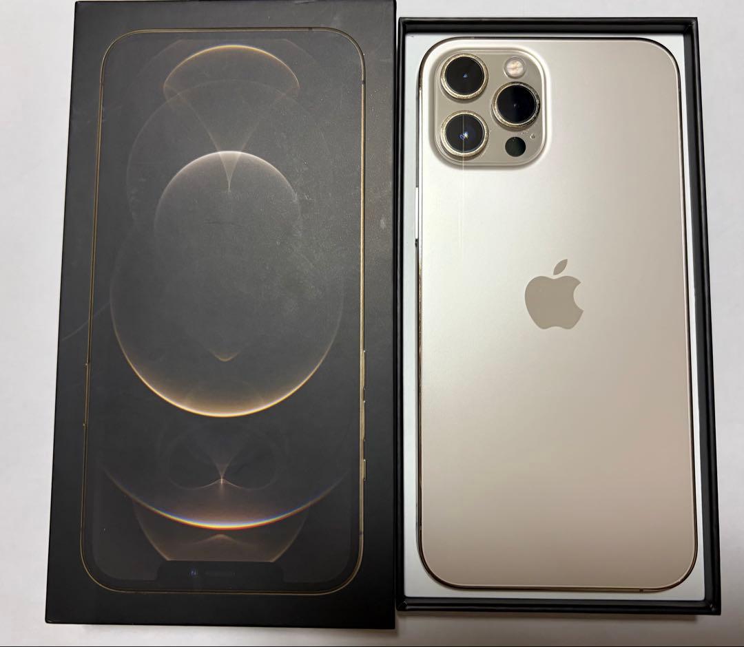 SIMフリー Apple iPhone 12 Pro max 256GBゴールド