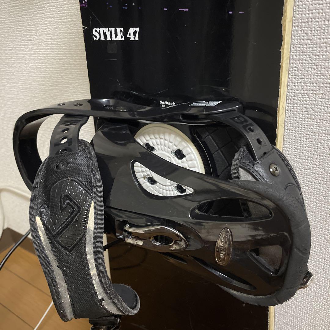 口豪奢 GRAY×BURTON バイン付 スノーボードセットOGASAKA製 良質国産 スノーボード