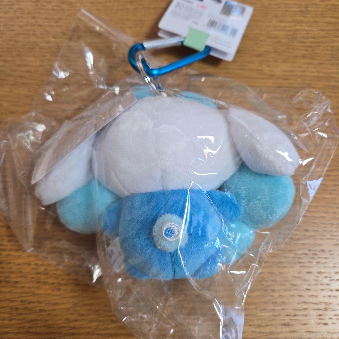 【24時間発送】万博 ミャクミャクなりきり ぬいぐるみ カラビナ付 シナモロール 新品 シナモロール ミャクミャク サンリオ 万博 なりきり