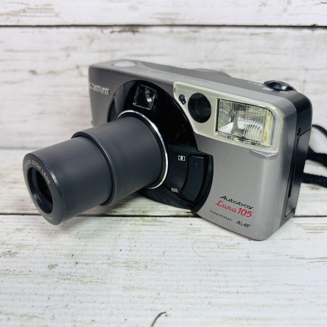Canon コンパクトフィルムカメラ Autoboy Luna 105 ① オートボーイ LUNA 105 S - キヤノンカメラミュージアム