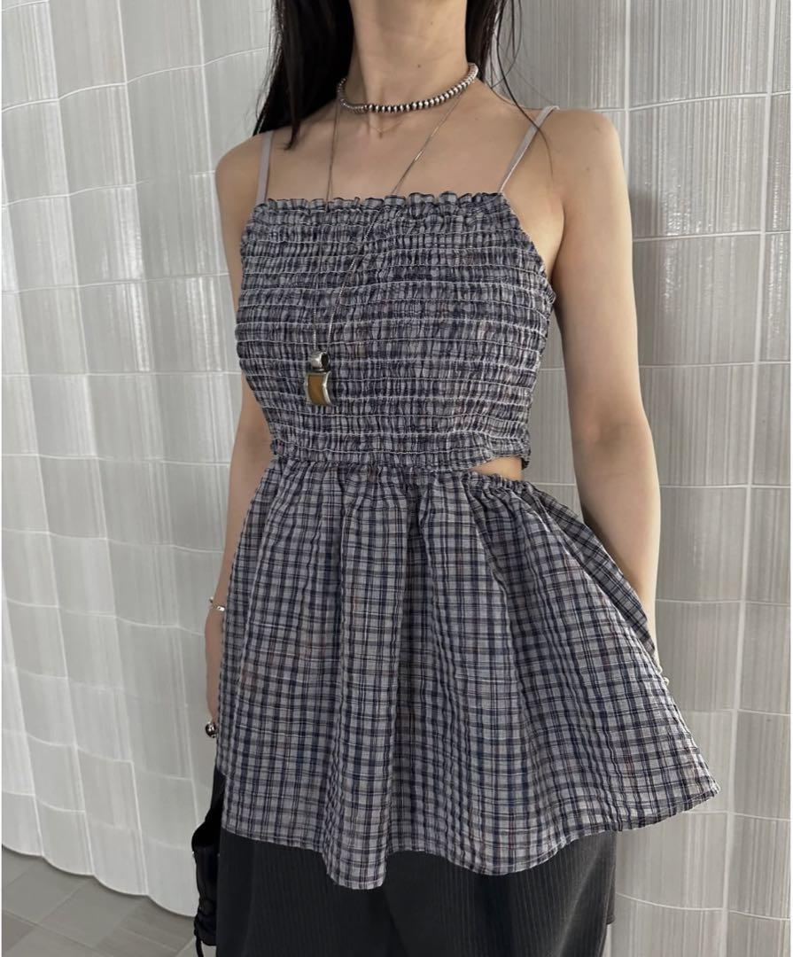 AMERIMEDI BUSTIER SET SHIRRING SHORT TOP - メルカリ