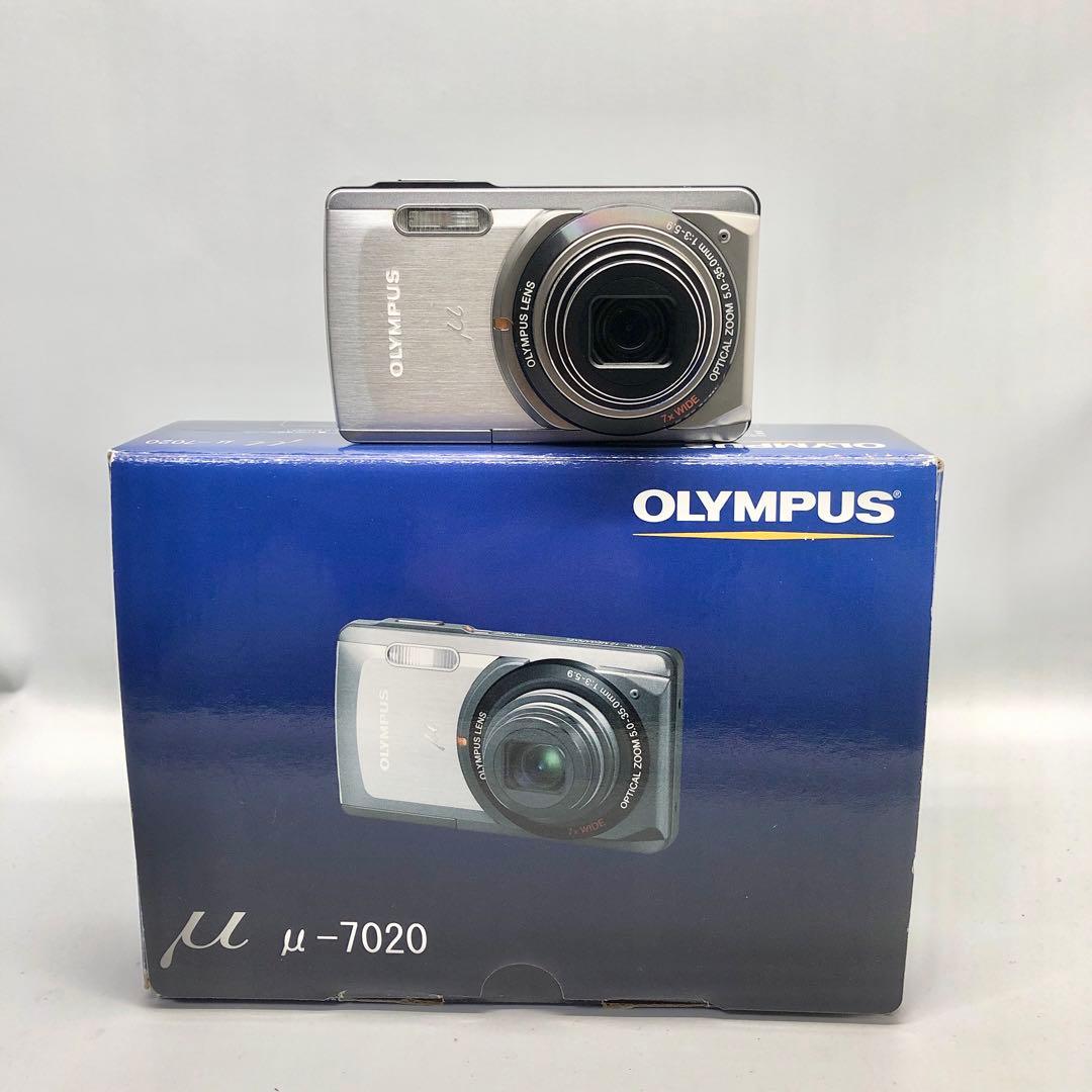 オリンパス OLYMPUS μ-7020 SLV ミュー7020 シルバー