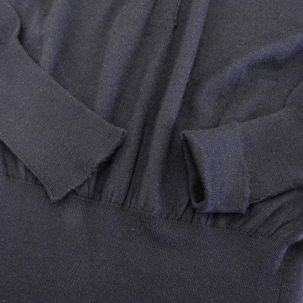 人気お得 グッチ GUCCI カシミヤ シルク トップス ポロシャツ 黒 sizeM PIWrK-m90810053206 送料無料格安