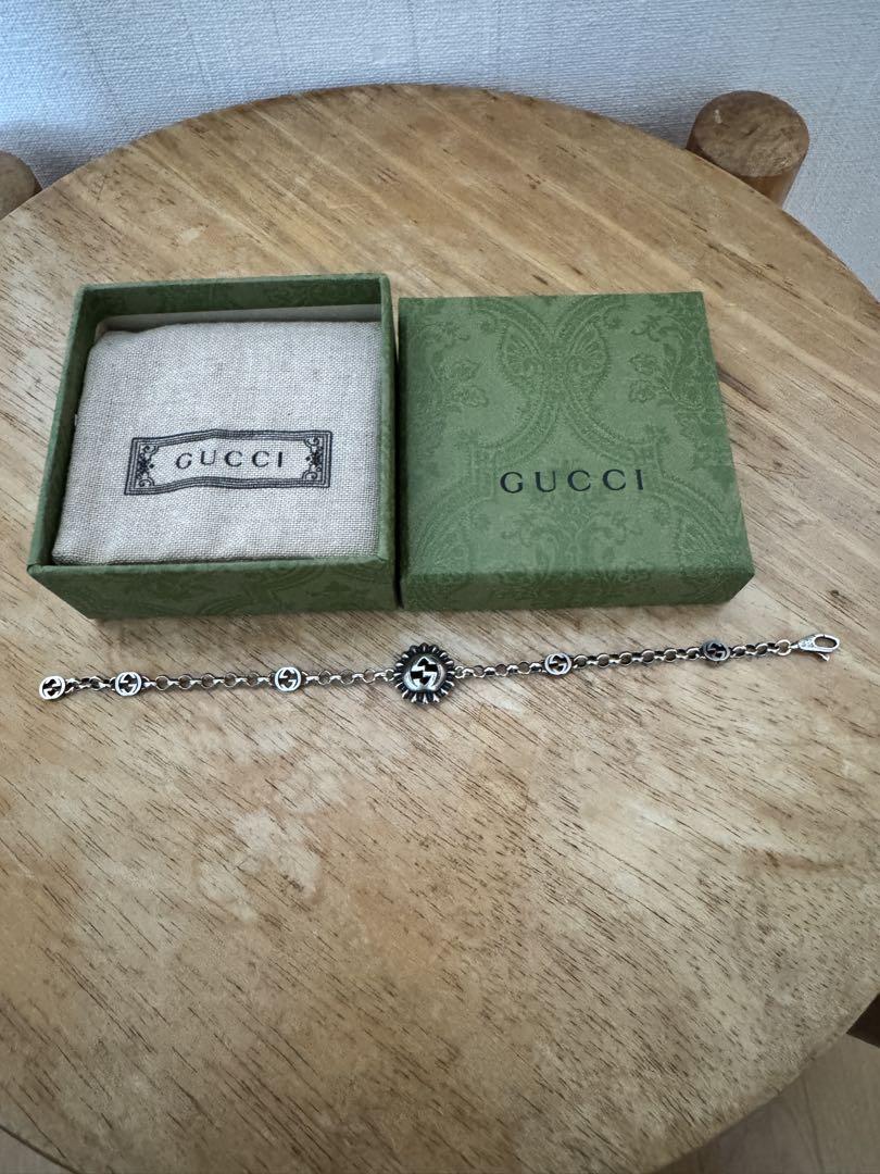 GUCCI インターロッキング　ブレスレット