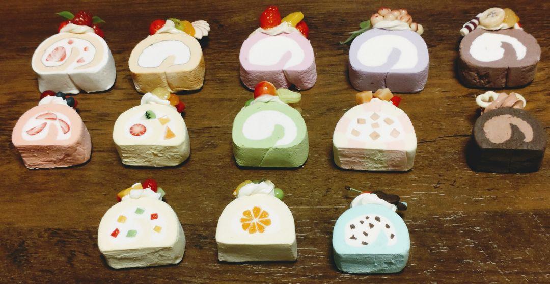 ミニチュアケーキマグネット18個セット