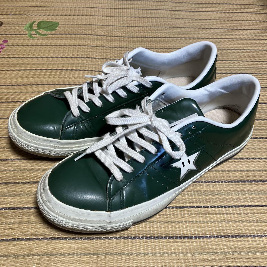 【箱あり】コンバース　ワンスター　レザー　クッパモデル
