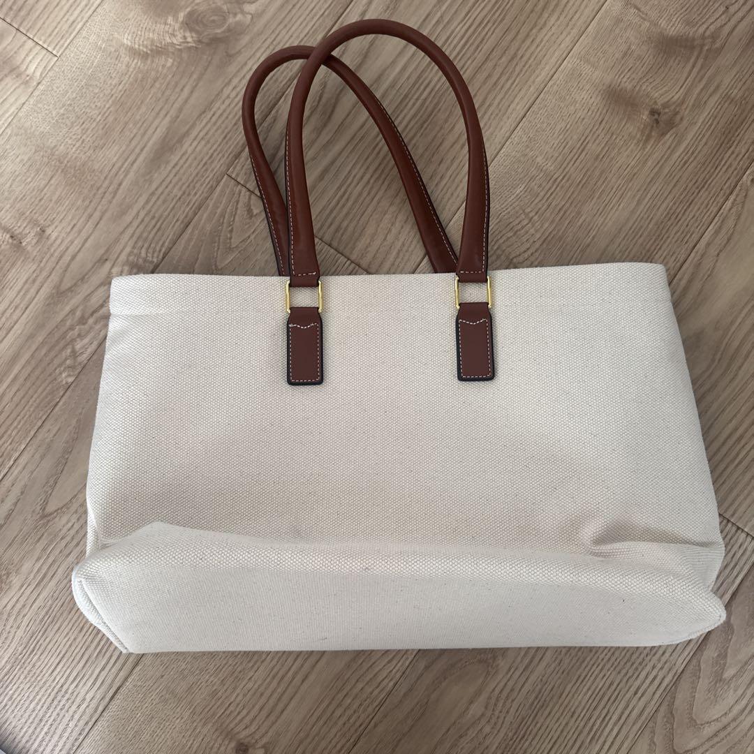 CELINE キャンバスバッグ ホワイト