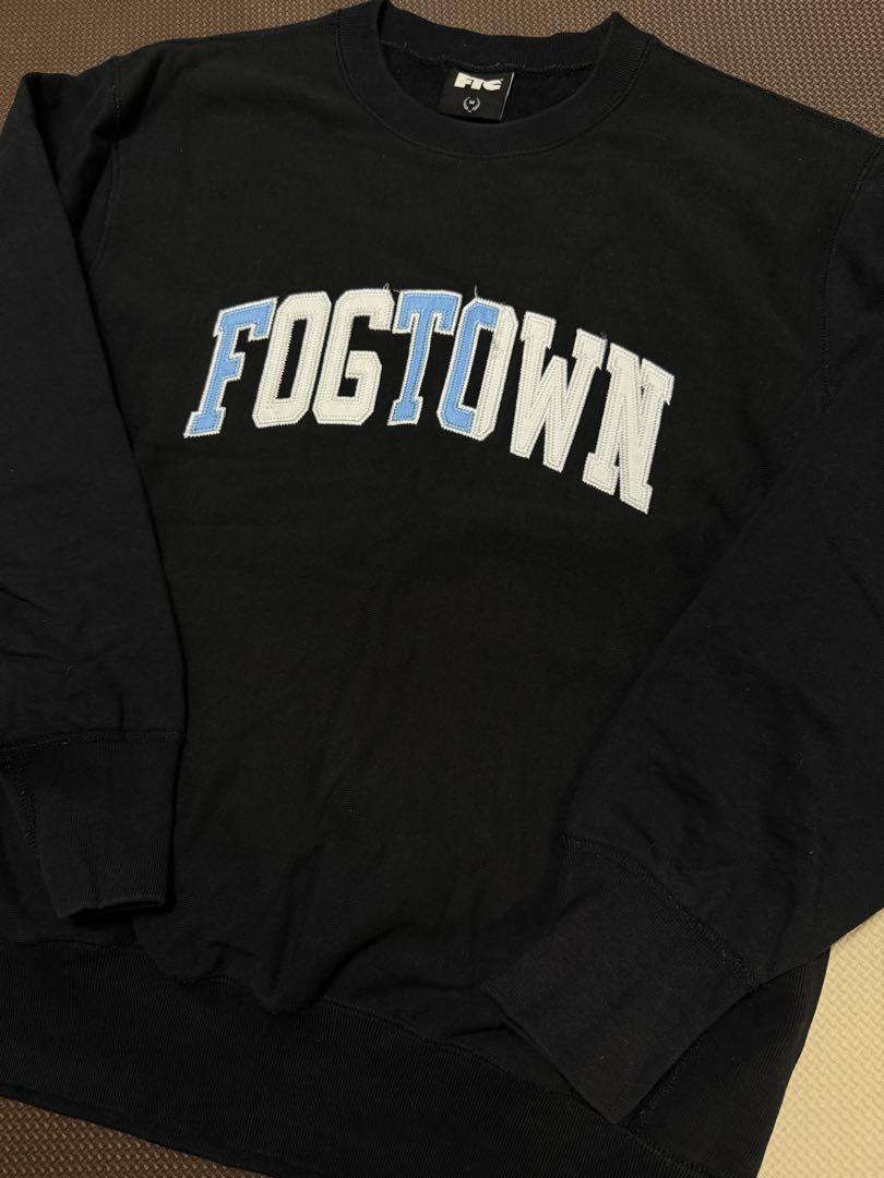 FTC FOGTOWN ブラック スウェット トレーナー