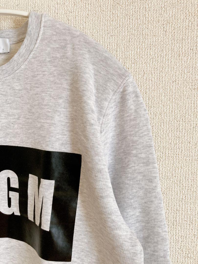 MSGM - 正規品保証 1回のみ着用美品 MSGM ボックスロゴ