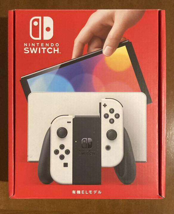 メーカー直売 家庭用ゲーム本体 ほぼ新品 Nintendo Switch 有機elモデル ホワイト スイッチ Unisulma Edu Br