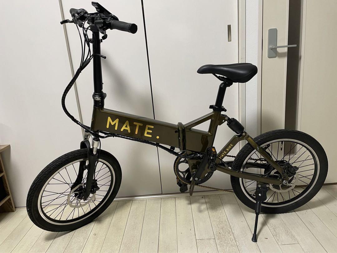 mate bike city plus olive メイトバイク シティ プラス