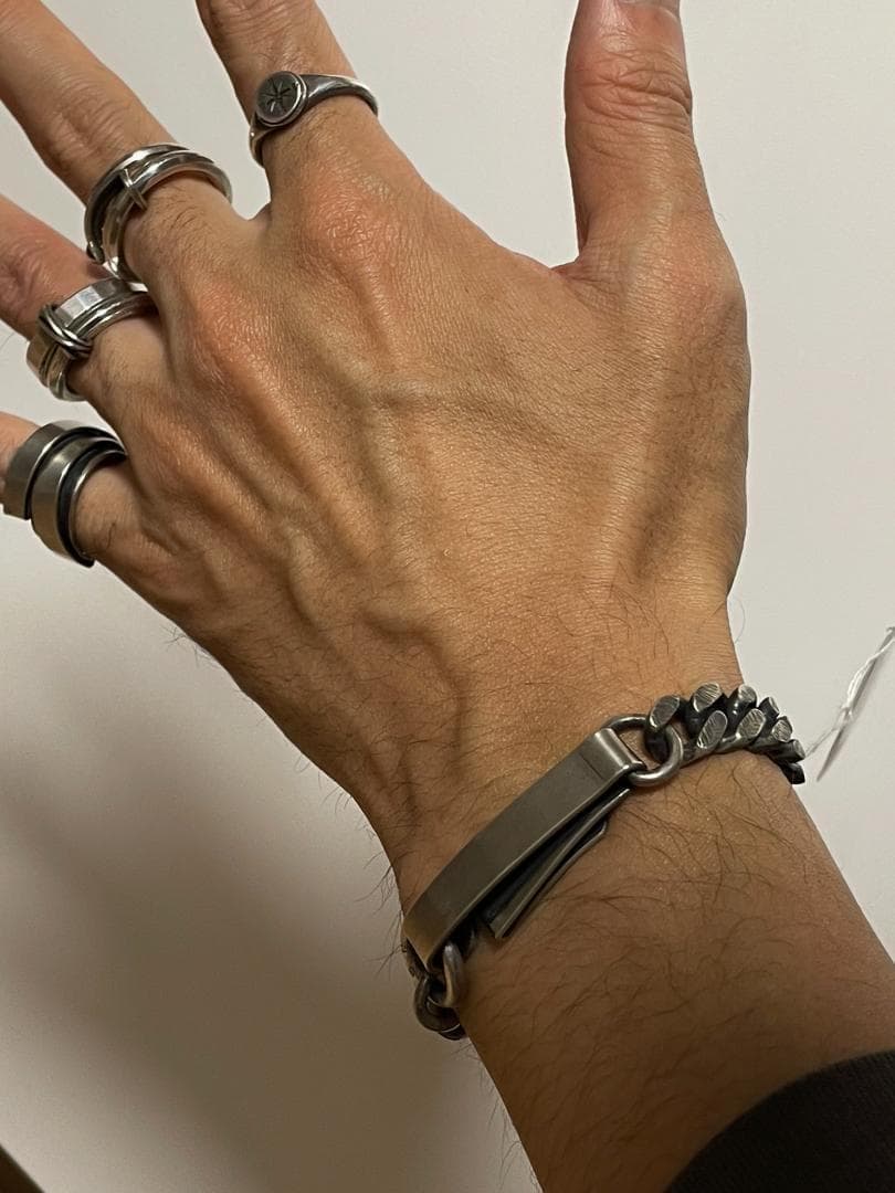 新品 定価53,900円 WERKSTATT:MUNCHEN S プレートリング 新品 定価53,900円 WERKSTATT:MUNCHEN S プレートリング