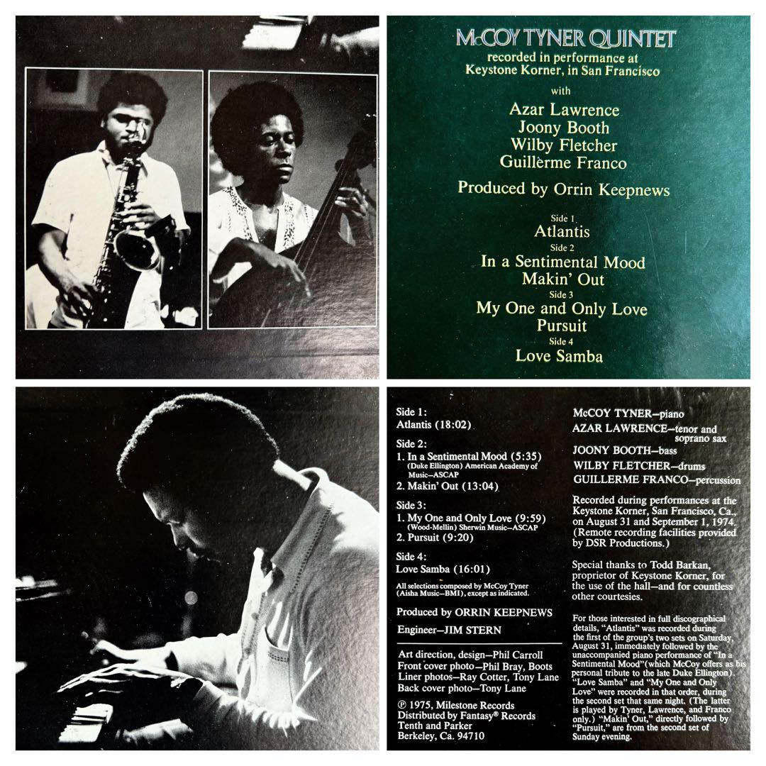 McCoy Tyner 70's傑作スピリチュアルジャズ レア4選セット美盤