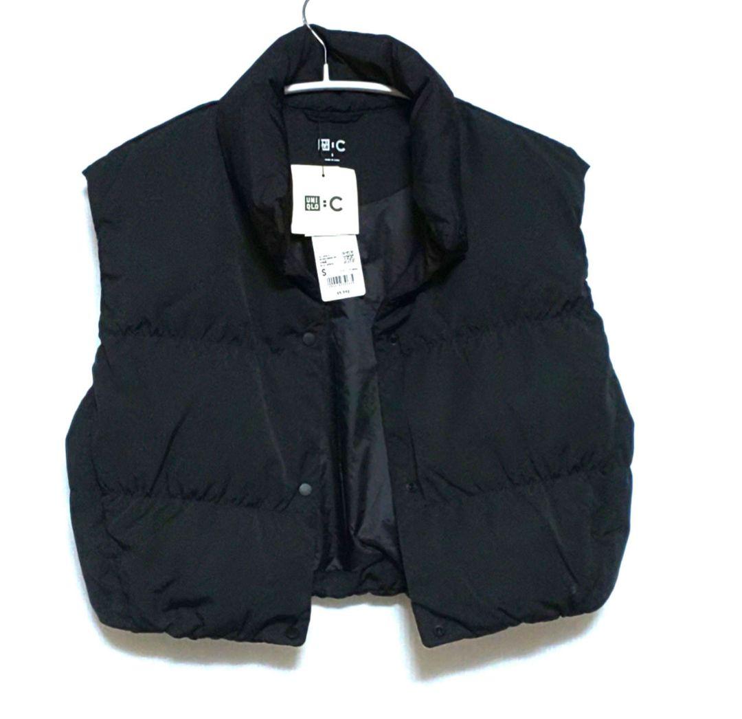 UNIQLOC❀ダウンクロップドベスト❀ユニクロ:C