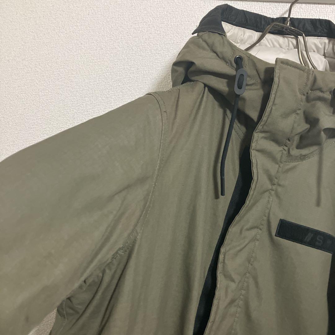【バックロゴ】NIKE ナイキ　NSW シンセティックフィルパーカー　カーキ　M