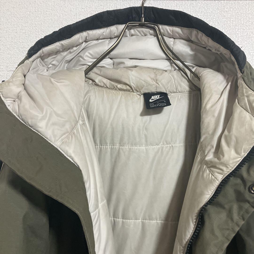 【バックロゴ】NIKE ナイキ　NSW シンセティックフィルパーカー　カーキ　M